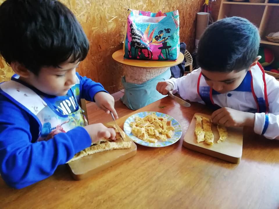 Taller de cocina infantil en La Casa de los Niños