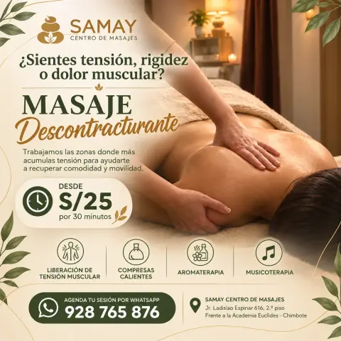 masaje descontracturante