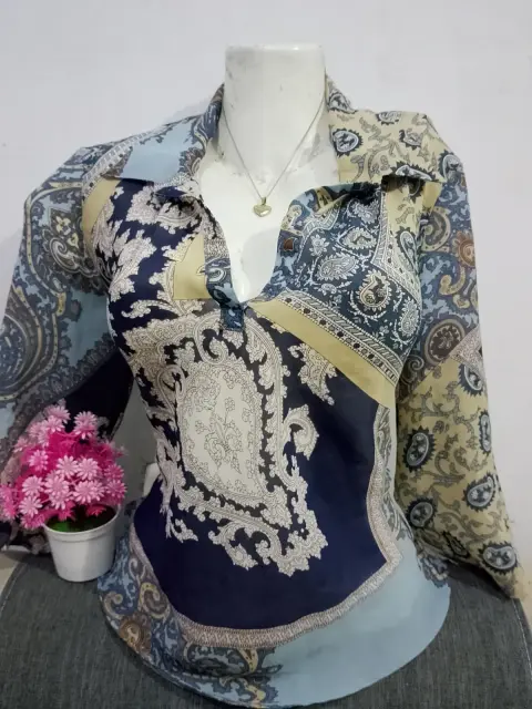 blusa estampada
