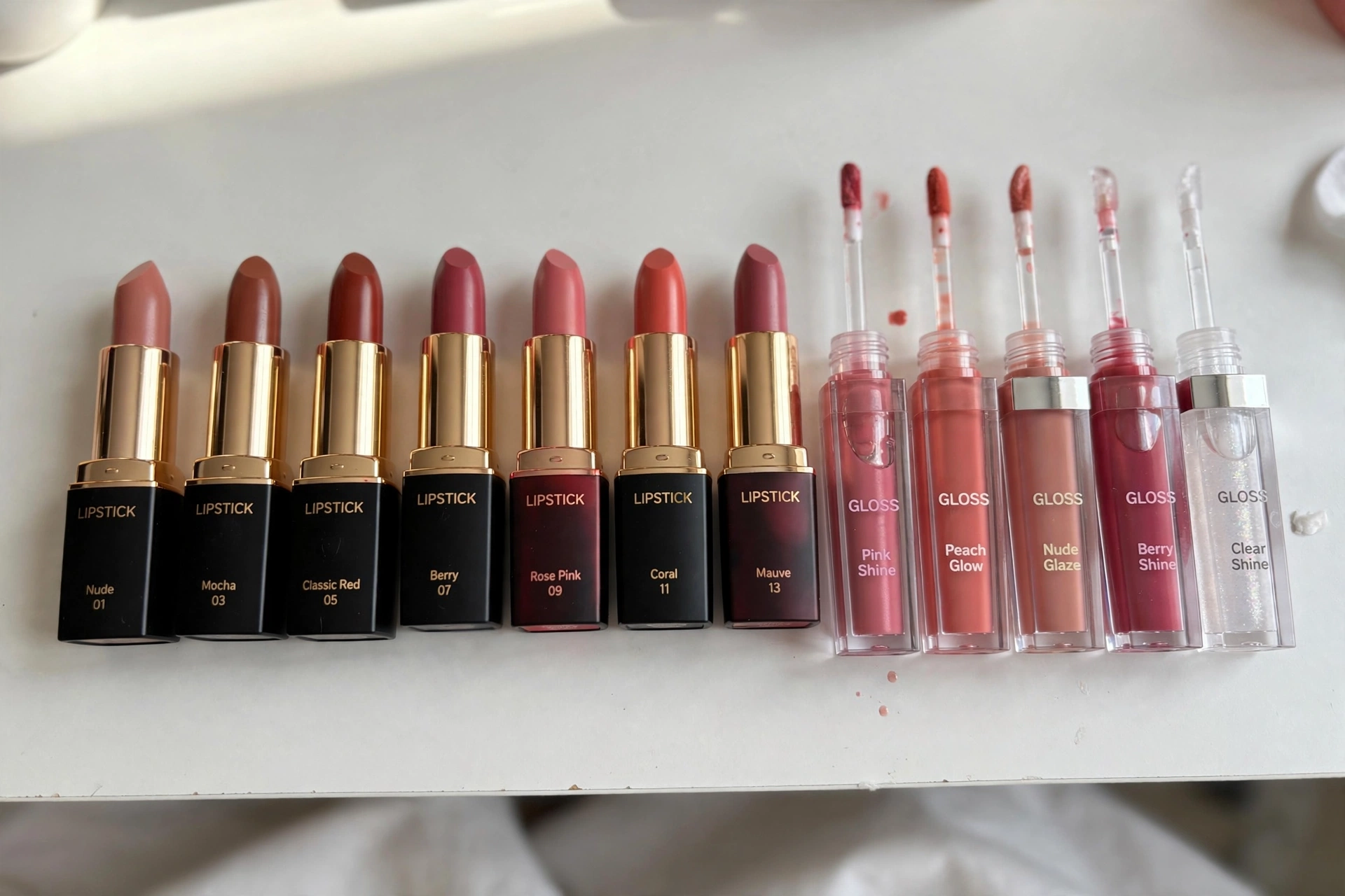 Labiales y glosses
