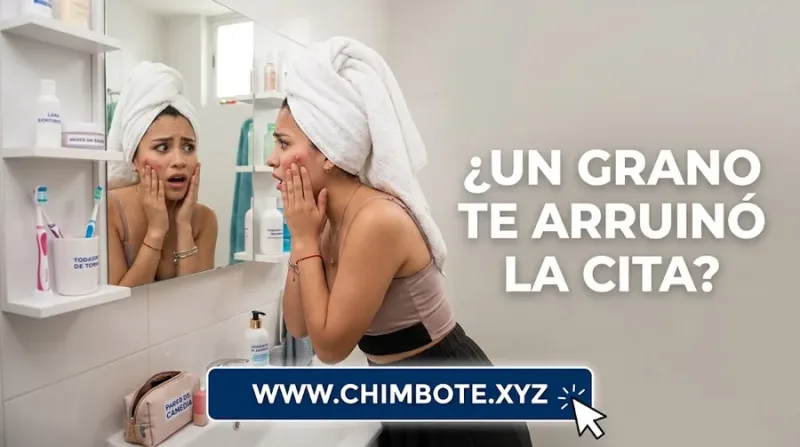 ¿Un grano te arruinó la cita?