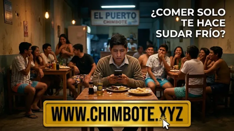 ¿Comer solo te hace sudar frío?