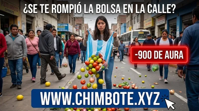¿Se te rompió la bolsa en la calle?