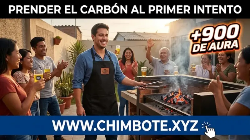 Prender el carbón al primer intento
