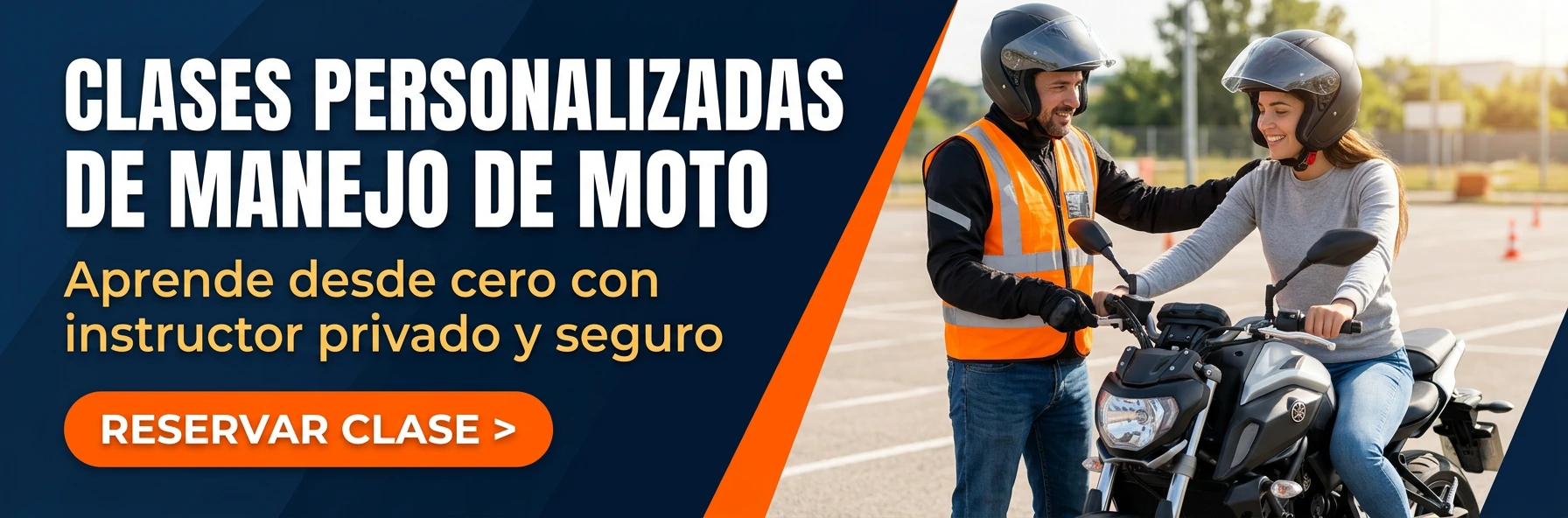 CLASES PERSONALIZADAS DE MANEJO DE MOTO