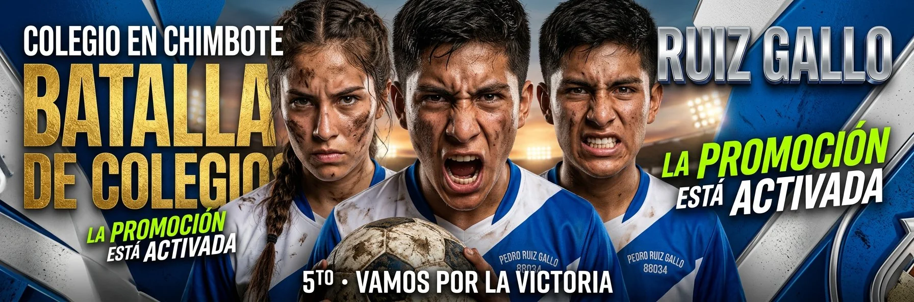 RUIZ GALLO · Batalla de colegios