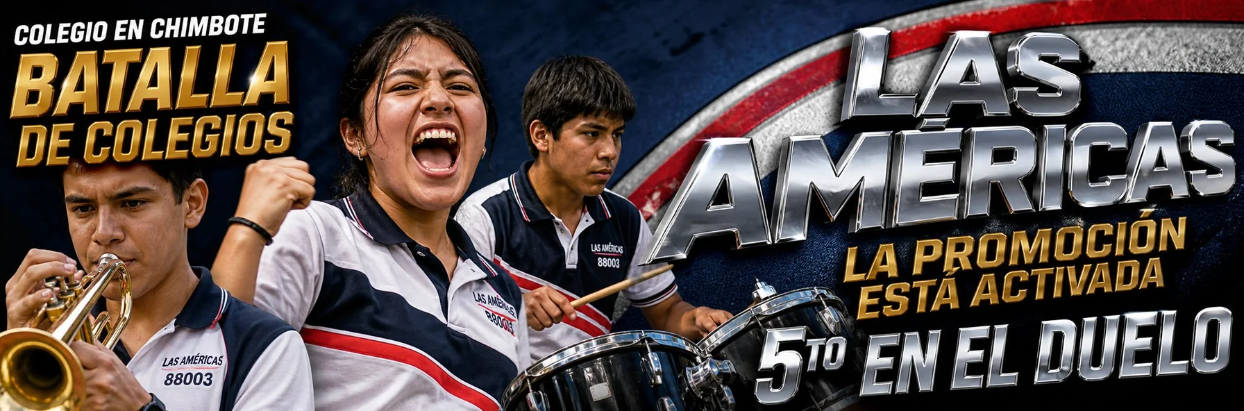 LAS AMÉRICAS · Batalla de colegios