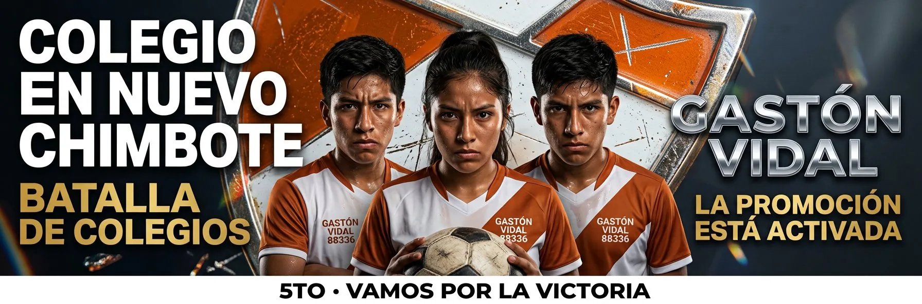 GASTÓN VIDAL · Batalla de colegios