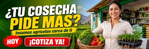 ¿TU COSECHA PIDE MÁS?