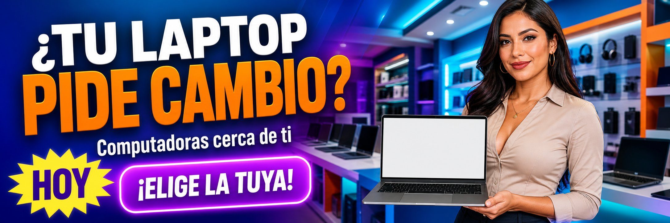 ¿TU LAPTOP PIDE CAMBIO?