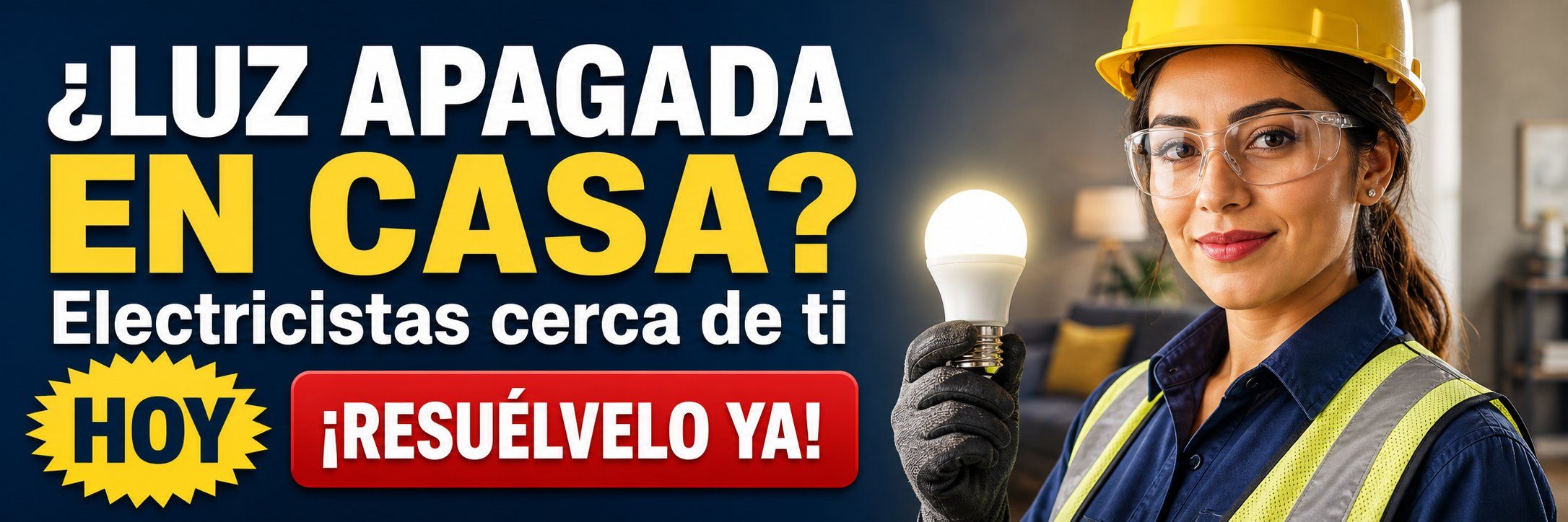 ¿LUZ APAGADA EN CASA?