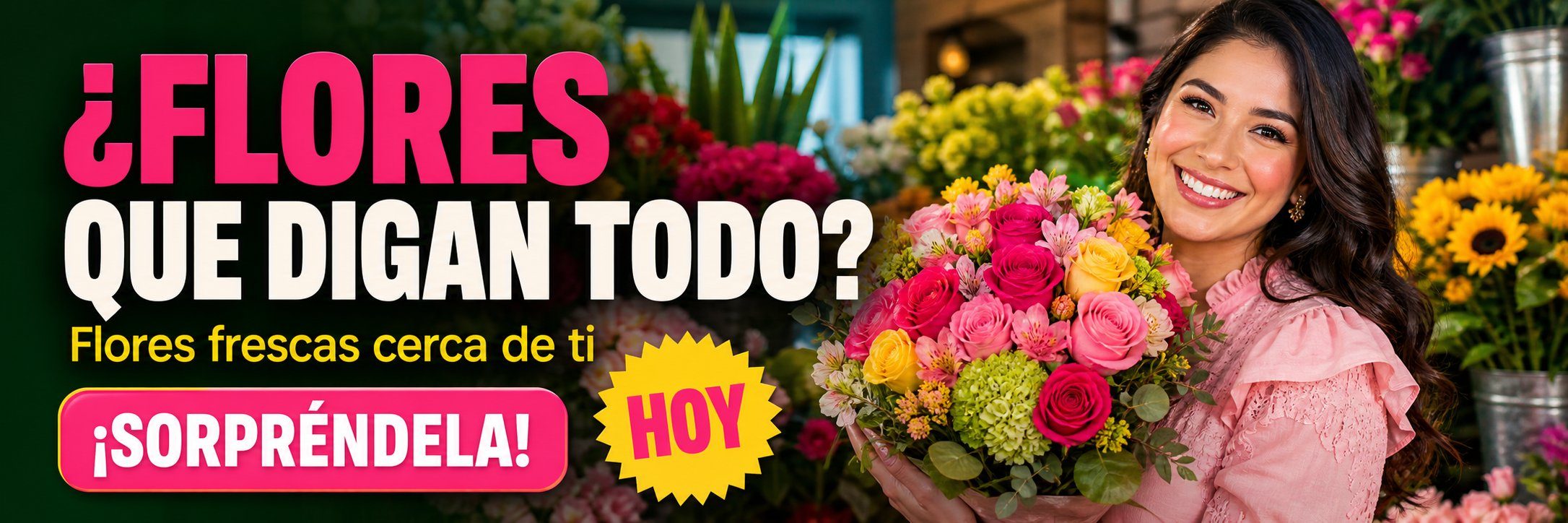 ¿FLORES QUE DIGAN TODO?