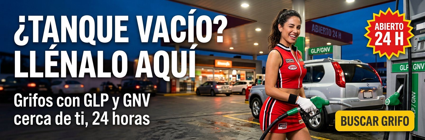 ¿TANQUE VACÍO? LLÉNALO AQUÍ