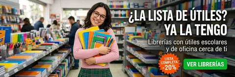 ¿LA LISTA DE ÚTILES? YA LA TENGO
