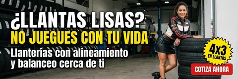 ¿LLANTAS LISAS? NO JUEGUES CON TU VIDA