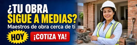 ¿TU OBRA SIGUE A MEDIAS?