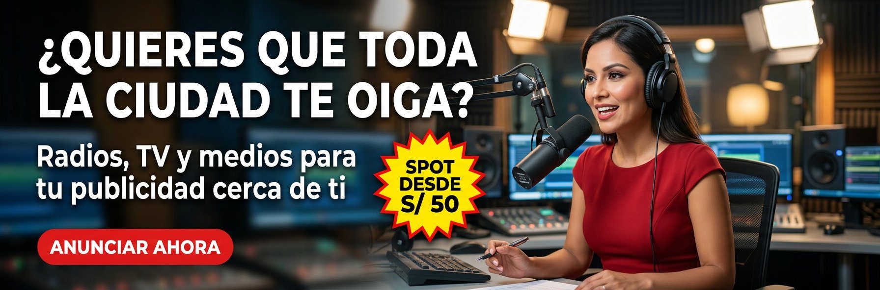 ¿QUIERES QUE TODA LA CIUDAD TE OIGA?