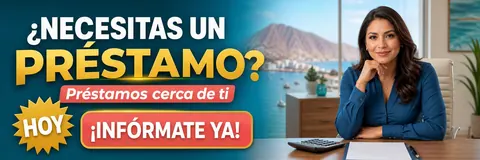 ¿NECESITAS UN PRÉSTAMO?