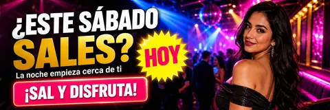 ¿ESTE SÁBADO SALES?