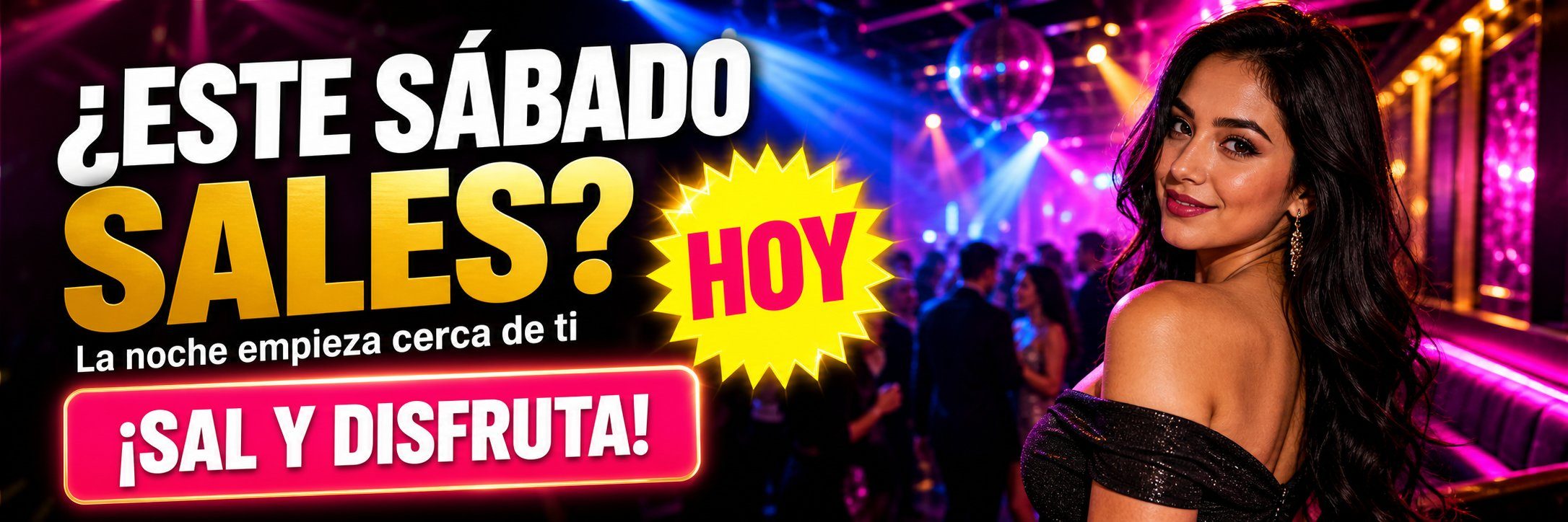 ¿ESTE SÁBADO SALES?