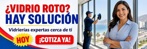 ¿VIDRIO ROTO? HAY SOLUCIÓN