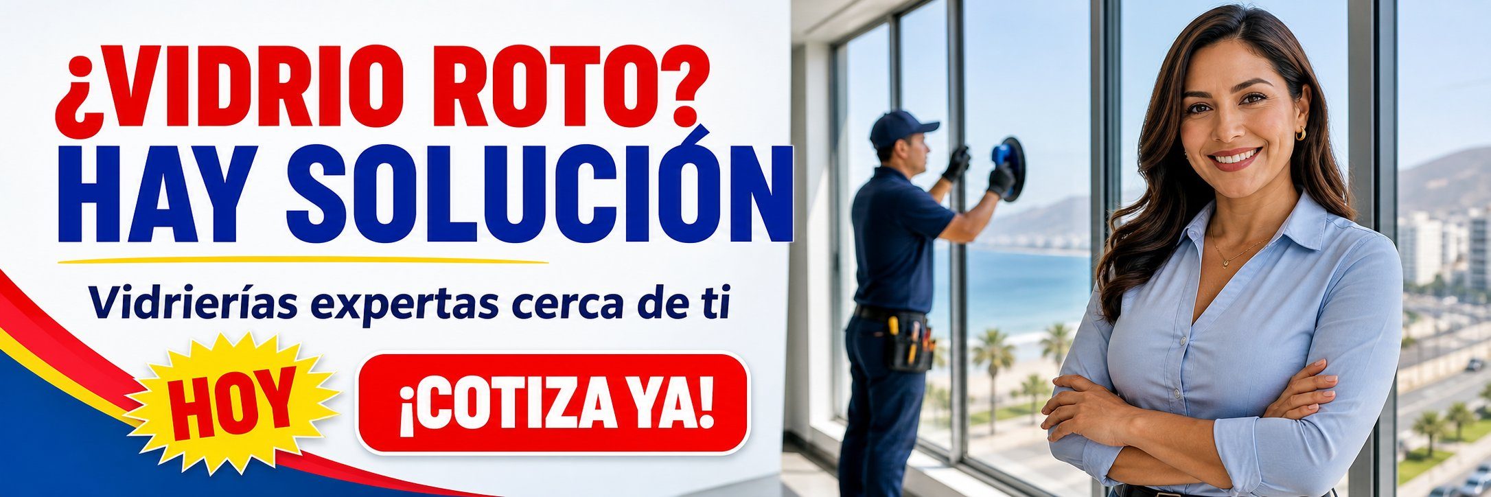 ¿VIDRIO ROTO? HAY SOLUCIÓN
