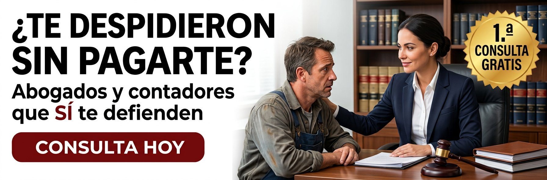 ¿TE DESPIDIERON SIN PAGARTE?
