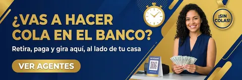 ¿VAS A HACER COLA EN EL BANCO?