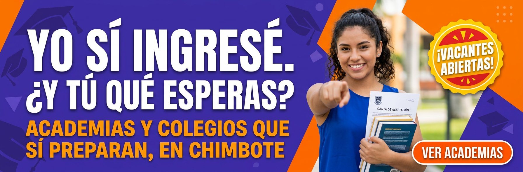 YO SÍ INGRESÉ. ¿Y TÚ QUÉ ESPERAS?