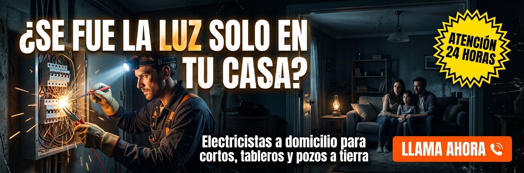 ¿SE FUE LA LUZ SOLO EN TU CASA?