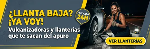 ¿LLANTA BAJA? ¡YA VOY!