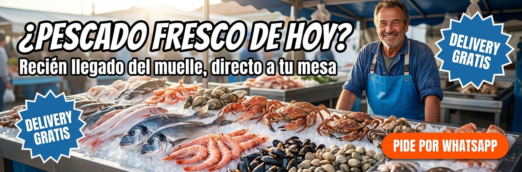 ¿PESCADO FRESCO DE HOY?