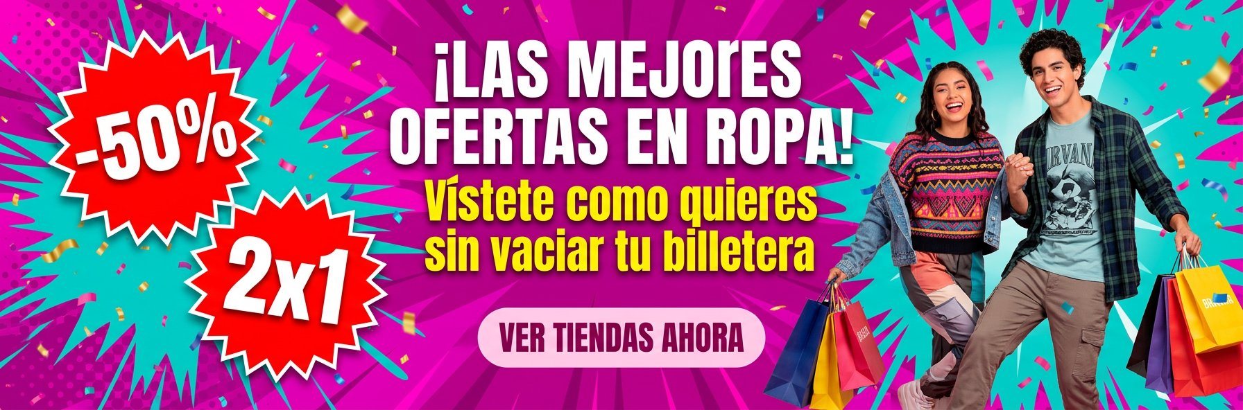 ¡LAS MEJORES OFERTAS EN ROPA!