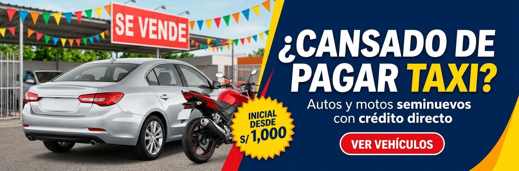 ¿CANSADO DE PAGAR TAXI?