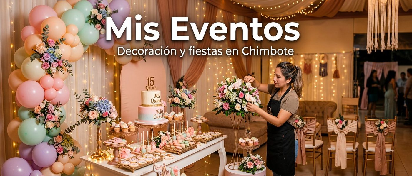 Mis Eventos y decoración en Chimbote
