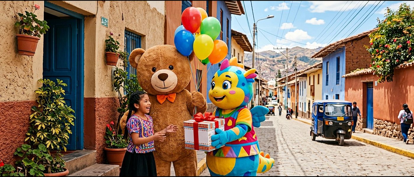 Mis Ositos sorpresa y botargas en Chimbote