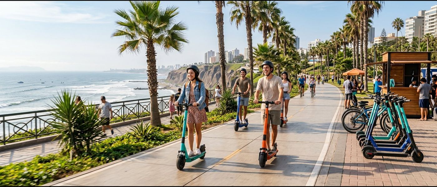 Mis Scooters eléctricos en Chimbote