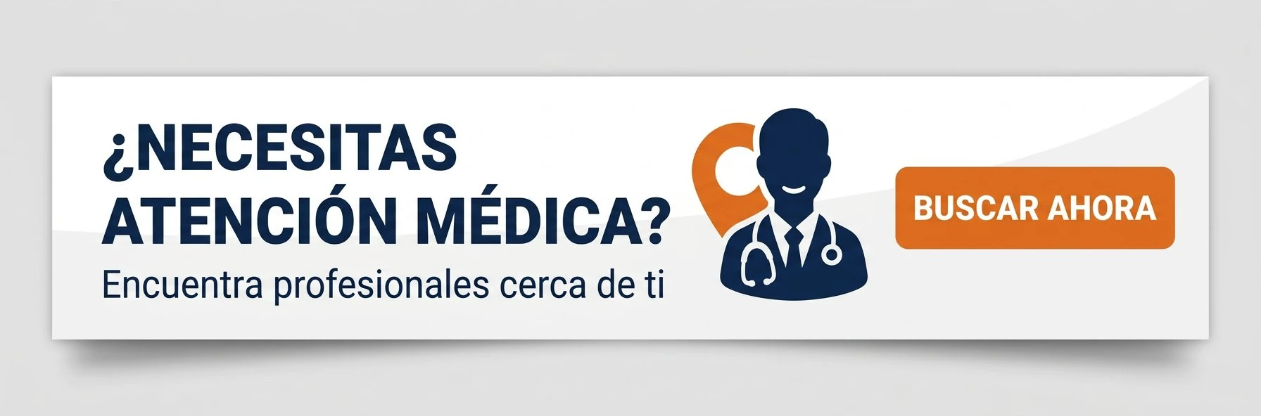 ¿NECESITAS ATENCIÓN MÉDICA?