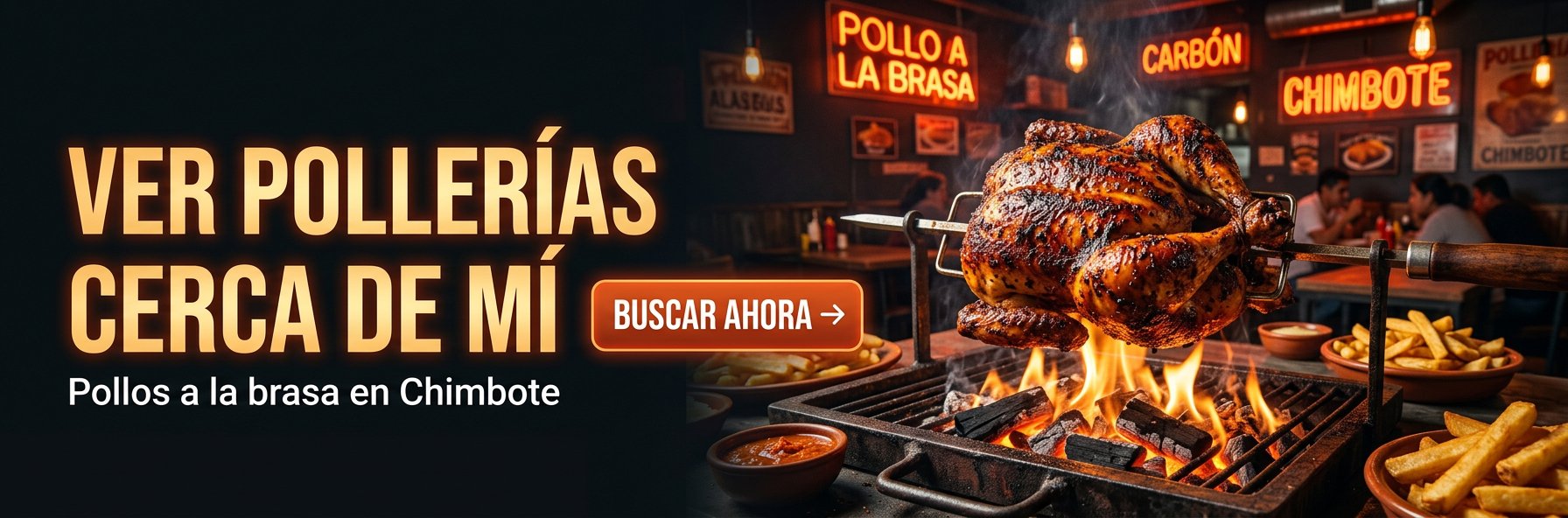 Ver pollerías cerca de mí en Chimbote