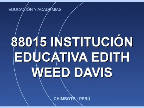 88015 Institución Educativa Edith Weed Davis