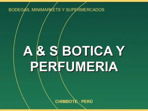 A & S Botica Y Perfumeria