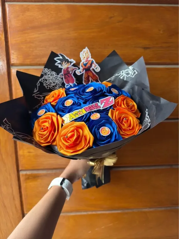 Ramo buchón temático Dragon Ball Z