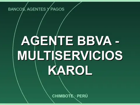 Agente BBVA - Multiservicios Karol