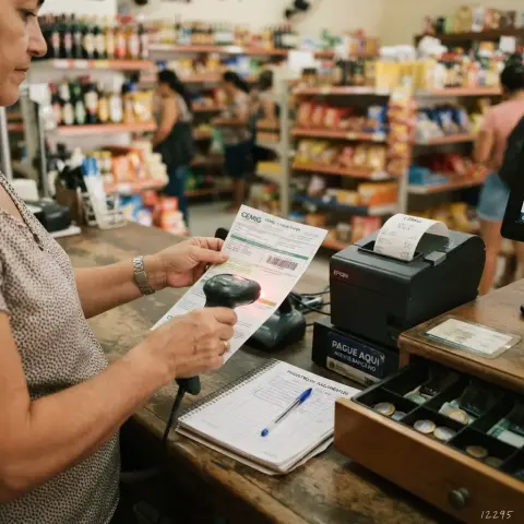 Pago de servicios y recibos como agente BN