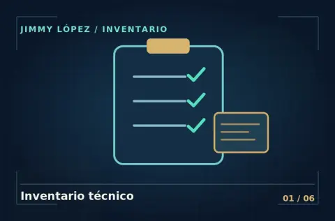 Inventario y auditoría técnica de activos