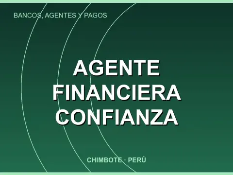 Agente Financiera Confianza