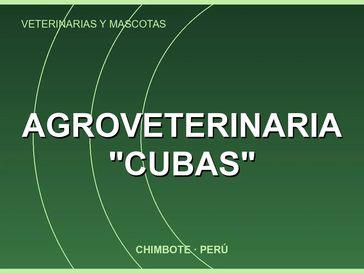 Abrir tarjeta de Agroveterinaria "Cubas"