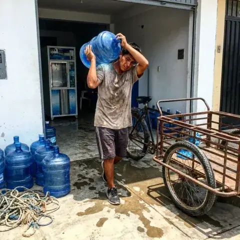 Distribución de agua