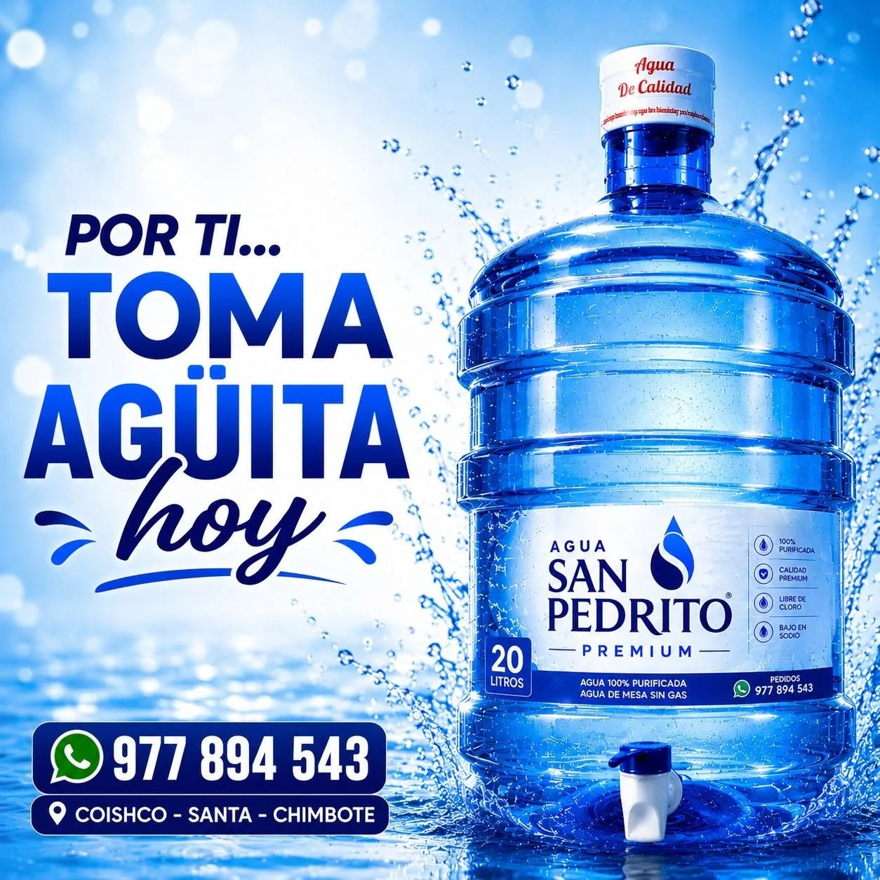 Abrir tarjeta de Agua San Pedrito — Purificadora de Agua