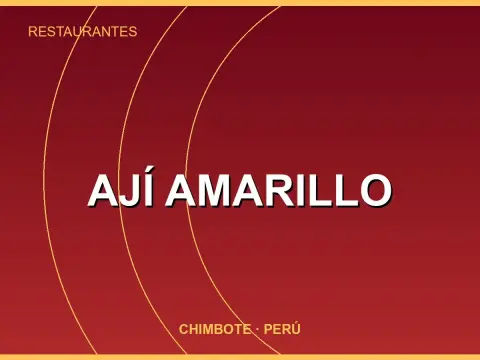 AJÍ AMARILLO